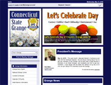 Tablet Screenshot of ctstategrange.org